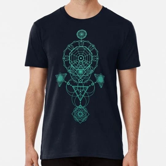 Starseed Activation Sacred Geometry Size S to 5XL Made in the USA T-Shirt