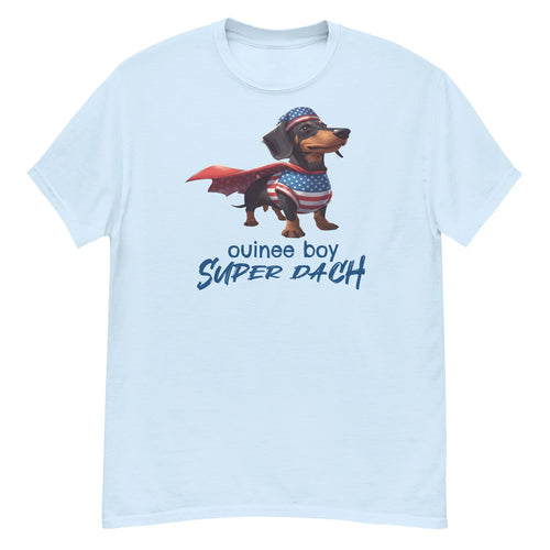 AMERICAN DACHSHUND TEES (Ouinee Boy Super Dach Unisex Classic Tees)