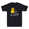 Got Any Grapes? Funny Duck Cartoon Meme Quote Vintage Men's Short Sleeve T-Shirt