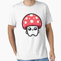 Kawaii Cute Mushroom Essential T-Shirt New Made Australia T-Shirt S-2XL