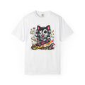 "Skate Cat" T-shirt | Cartoon Kawaii Skateboarder | 4 Colors