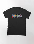 KROQ 106.7 Los Angeles 80s Alt Rock Radio Station Design Vintage T-shirt classiq