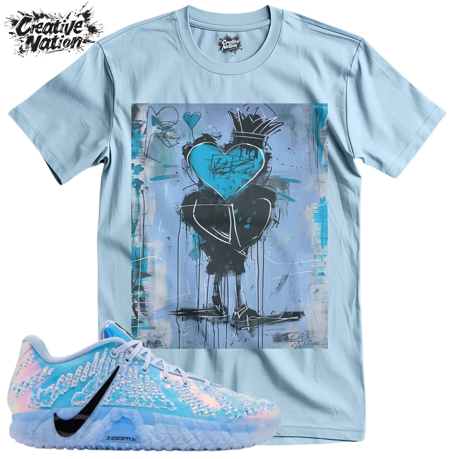 Shirt To Match 3 Warning Unisex Tee Sneaker Shirt Heart Shirt For Sneaker Tee