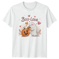 Boo-Love T-Shirt Cute Ghost Halloween Gift For Him And Her