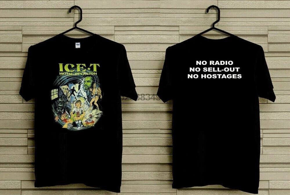 Details about 1993 Rare Vintage ice-t Home Invasion T Shirt US all size