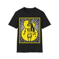 Retro Guitar T-Shirt, Guitarist Regular Fit Tee, Rock Music Fan Gift