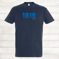 Leeds United Football Shirt 1919 Est Year Retro Gift Casual T Shirt