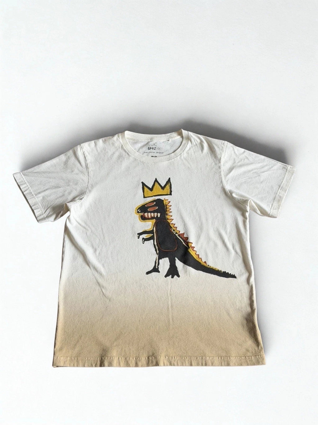 UNIQLO SPRZNY Jean-Michel Basquiat 'Pez Dispenser' T-Rex Cotton T-Shirt, M