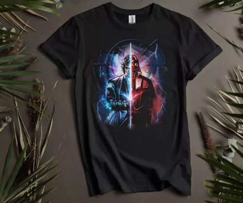 Anakin Skywalker & Darth Vader T-shirt T shirt Men Women Unisex Tshirt
