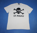 FC St. Pauli Shirt Skull Print Beige Men's Tee M