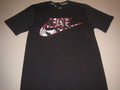 Nike Air Futura Foamposite T-Shirt Black/Cool Grey/Red Camo Small Medium Large
