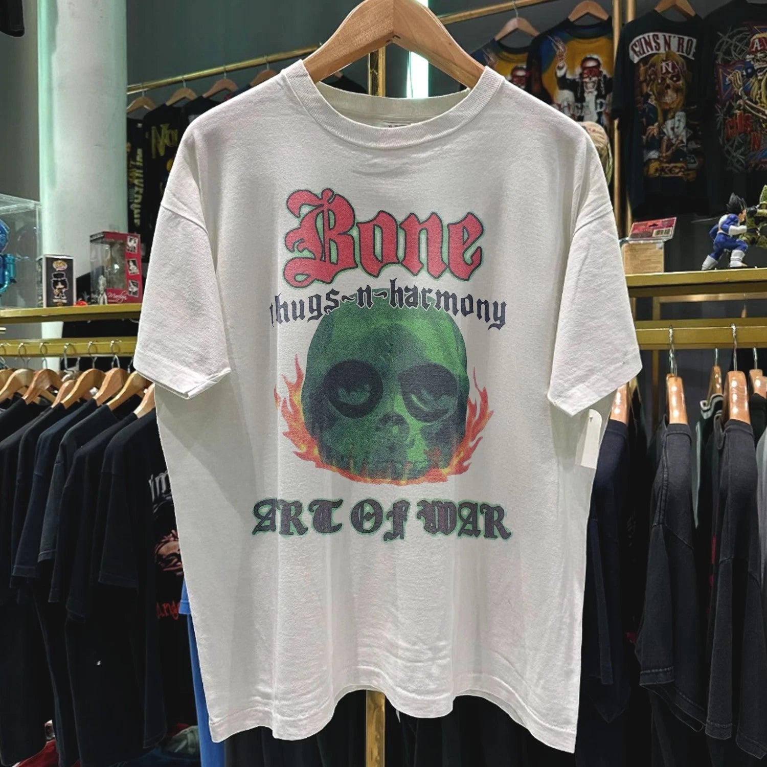 1997 Bone Thugs N Harmony Art Of War Promo T-Shirt White XXL