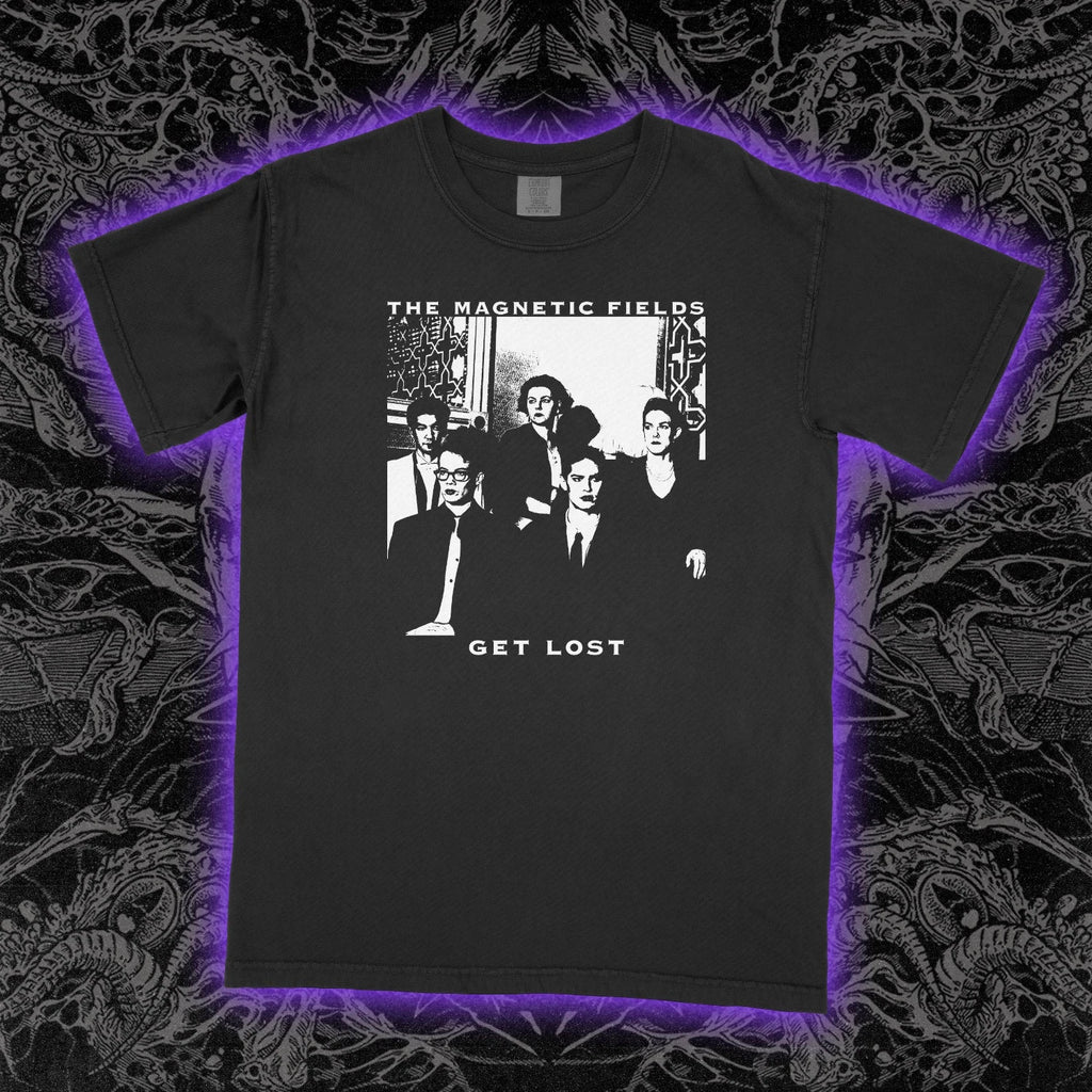 Magnetic Fields Get Lost T-Shirt Indie Pop Album Graphic Band Tee Unisex Soft