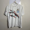 Vintage 1994 Soccer World Cup Shirt Mens M Short Sleeve Cotton White PPG