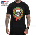 Sullen Art Collective XMAS T-Shirt A Maniche Corte Premium Fit SCM7059 Nuovo
