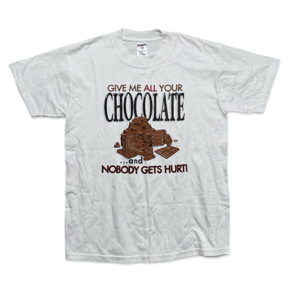 Give Me All Your Chocolate Y2K Graphic T-Shirt