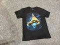 SpongeBob SquarePants Shirt Teens Medium Black Patrick Sloth Graphic Tee T-Shirt