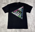 Vintage 90s Soccer Abstract Art T Shirt Mens size Small