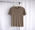 Reiss Luxury Street Fashion Designer Brown Men’s T-Shirt Size S Y2K Hype