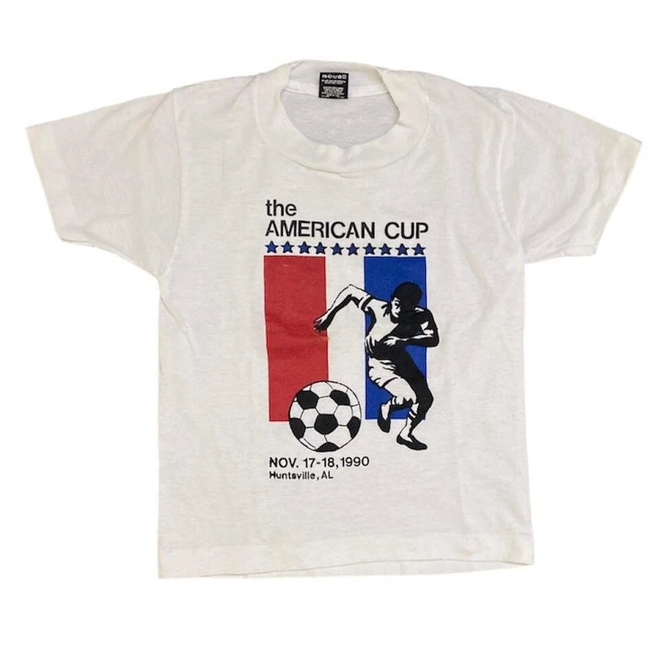 Vintage 90’s American Cup Soccer Baby T-shirt Size 14x18