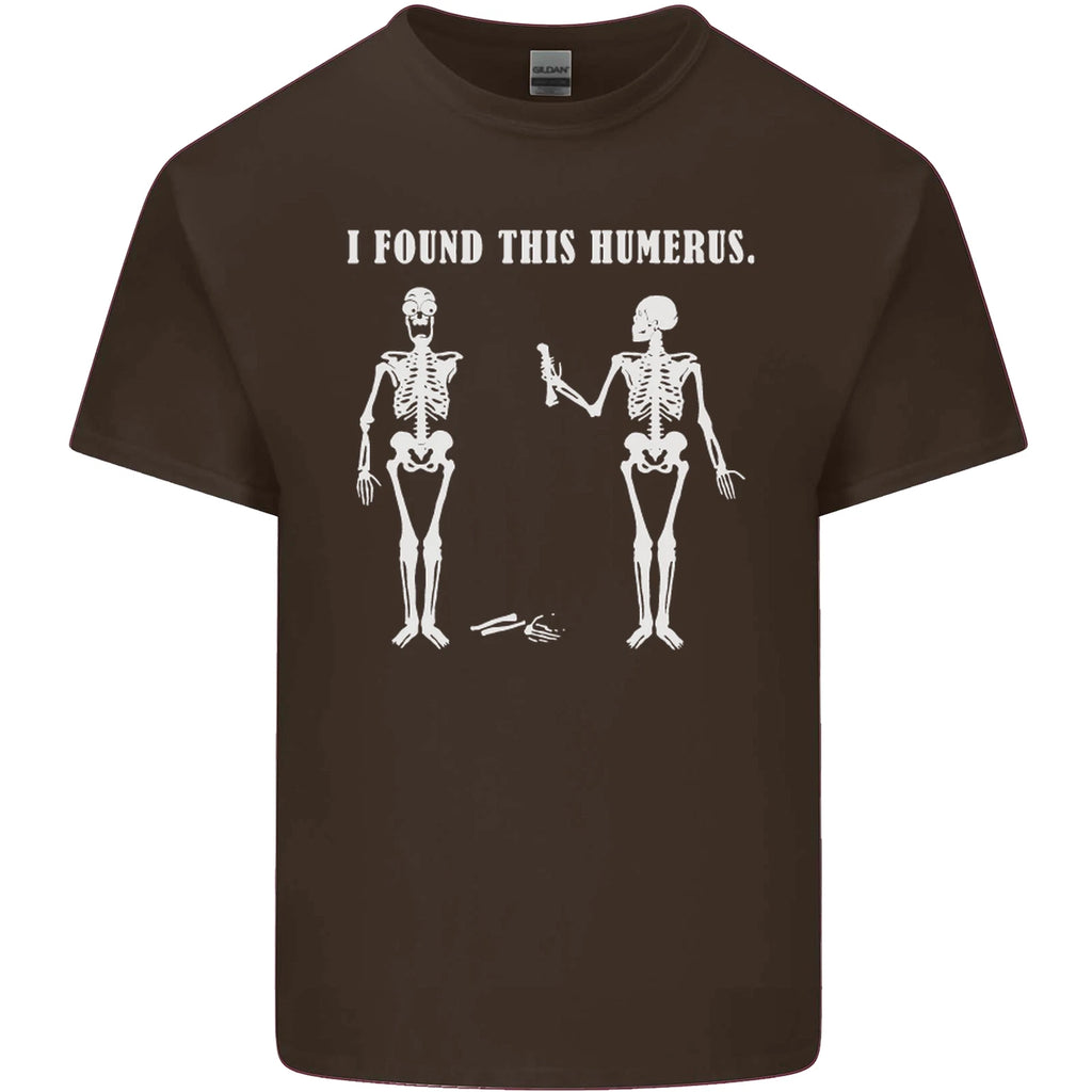 I Found This Humerus Funny Slogan Humorous Mens Cotton T-Shirt Tee Top