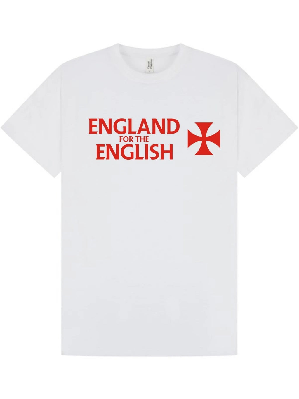 ENGLAND FOR THE ENGLISH Unisex T-Shirt / ILLIGAL IMMIGRATION / HUMOUR / S-XXL