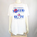 Timo Liekoski soccer extra tshirt Adidas USA football ohio cleveland 80s retro S