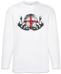 England Football Magic Ball Men Long Sleeve T-Shirt english Soccer Flag