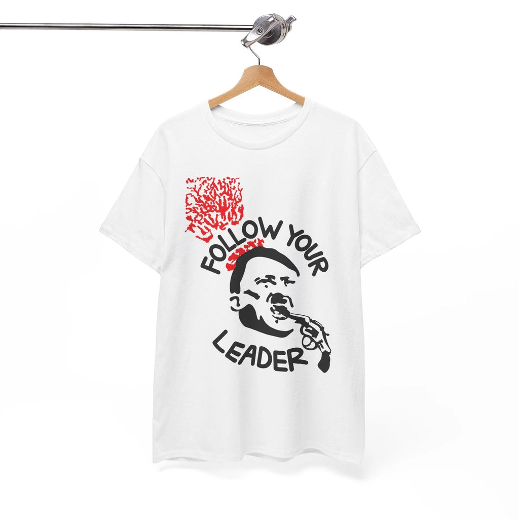 Follow Your Leader T-Shirt, Punk Cust Black Leftover Crack Oj, Unisex Tee