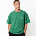 Carhartt Shirt Mens 2XL Loose Fit Short Sleeve K87 Pocket Tee Green Extra Large