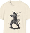 Samurai Warrior Art Tee | Unisex Softstyle T-Shirt, Gift for Martial Arts
