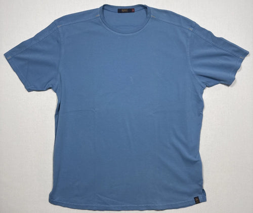 Agave Shirt Mens XL T-Shirt Blue Adult S/S Crew USA Made Shoal K-1269