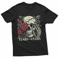 Tears For Fears Gothic Skull And Roses Dark Aesthetic T-Shirt