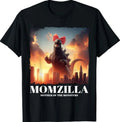 Momzilla Mother Of Monsters Retro Vintage Mama  Meme T-Shirt