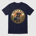Rottweiler Dad T-Shirt Rottie Dog Gift Men Graphic Tee Fathers Day Vintage Cute