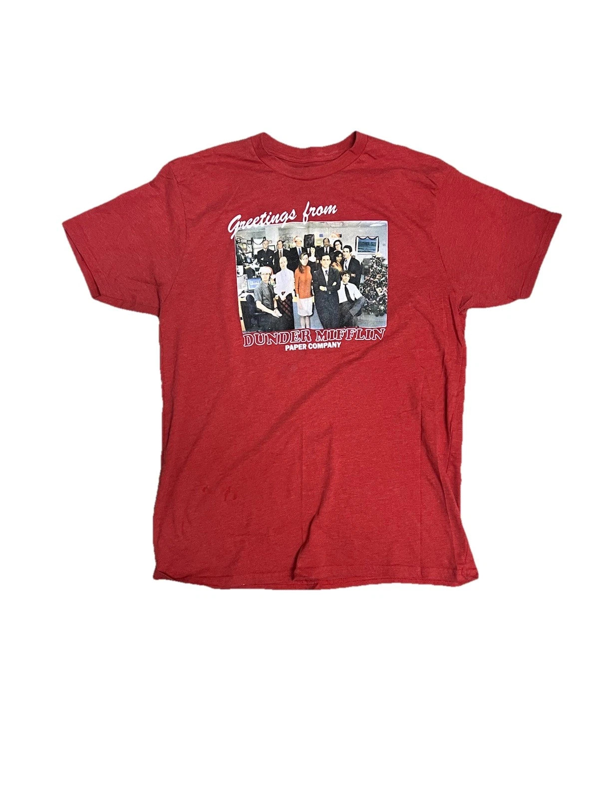 The Office Shirt L Men’s Greetings From Dundee Mifflin