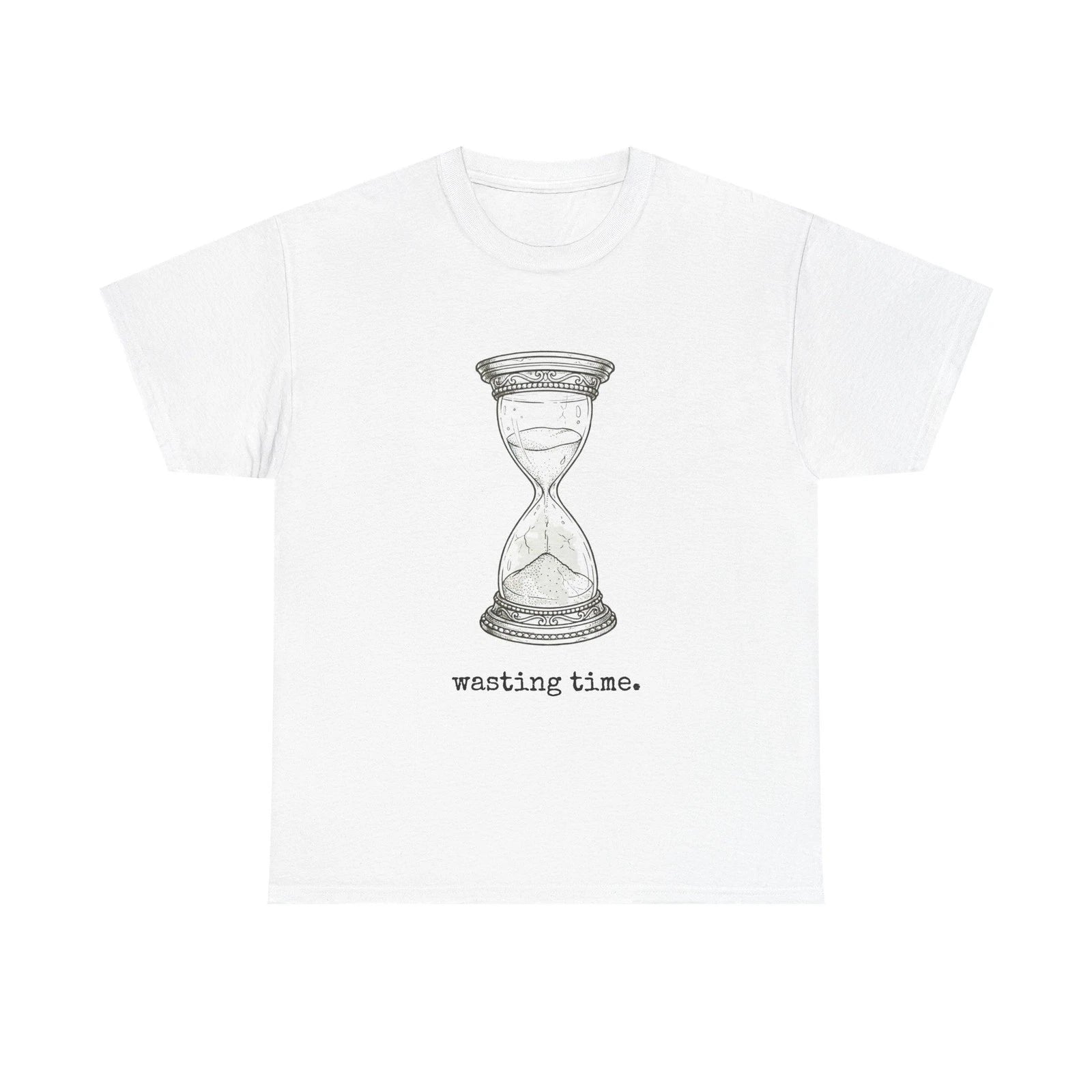 wasting time Tee - Writer Retro Graphic Shirt