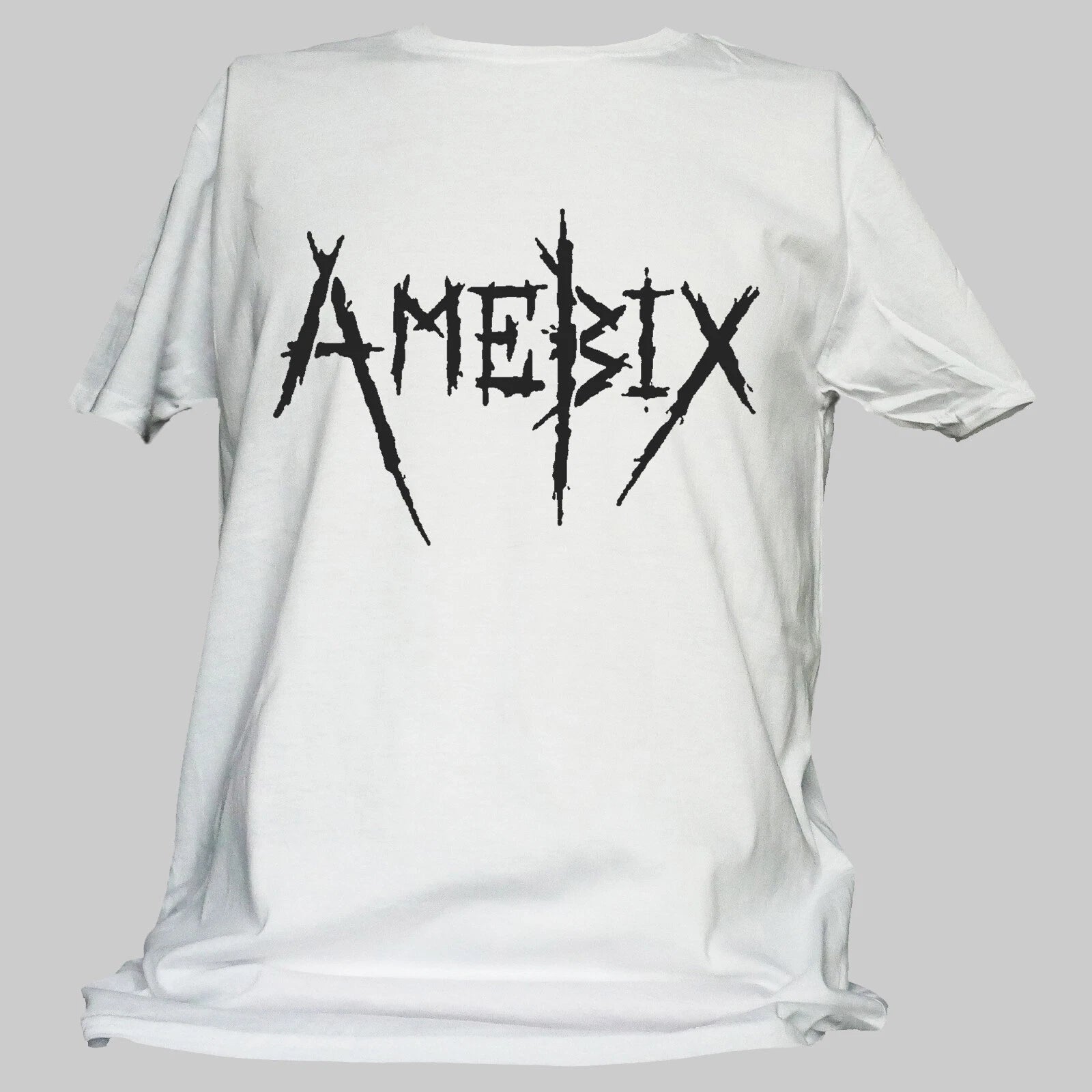 Amebix Crust Hardcore Punk Rock Short Sleeve White Unisex T-shirt S-3XL