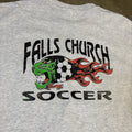 Vintage Falls Church Soccer All Star Athletics 1998 Virginia T Shirt Men's XL