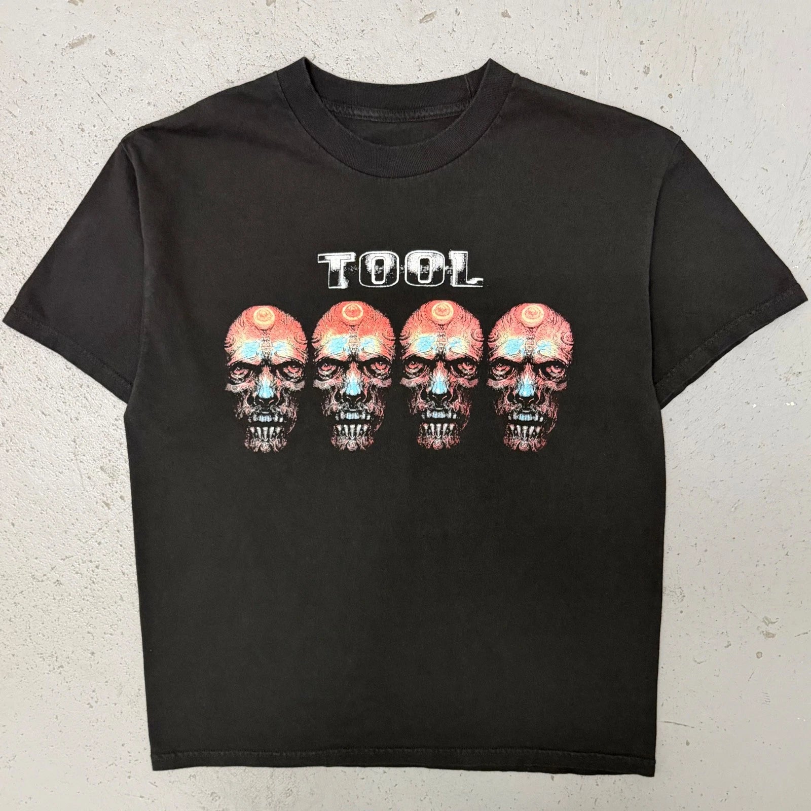 Vintage 2012 Tool Tour Rare Double Sided Rock Concert Band T Shirt Large