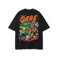 TMNT D.A.R.E. Just Say No Retro 90's Gift Reprint Graphic T-Shirt