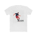 Soccer Player Illustration Tee | Football 2026 Graphic Shirt
