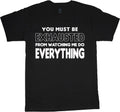 Funny T-shirt Mens Graphic Tees Dad Jokes Fathers Day Gifts Husband Brother Men