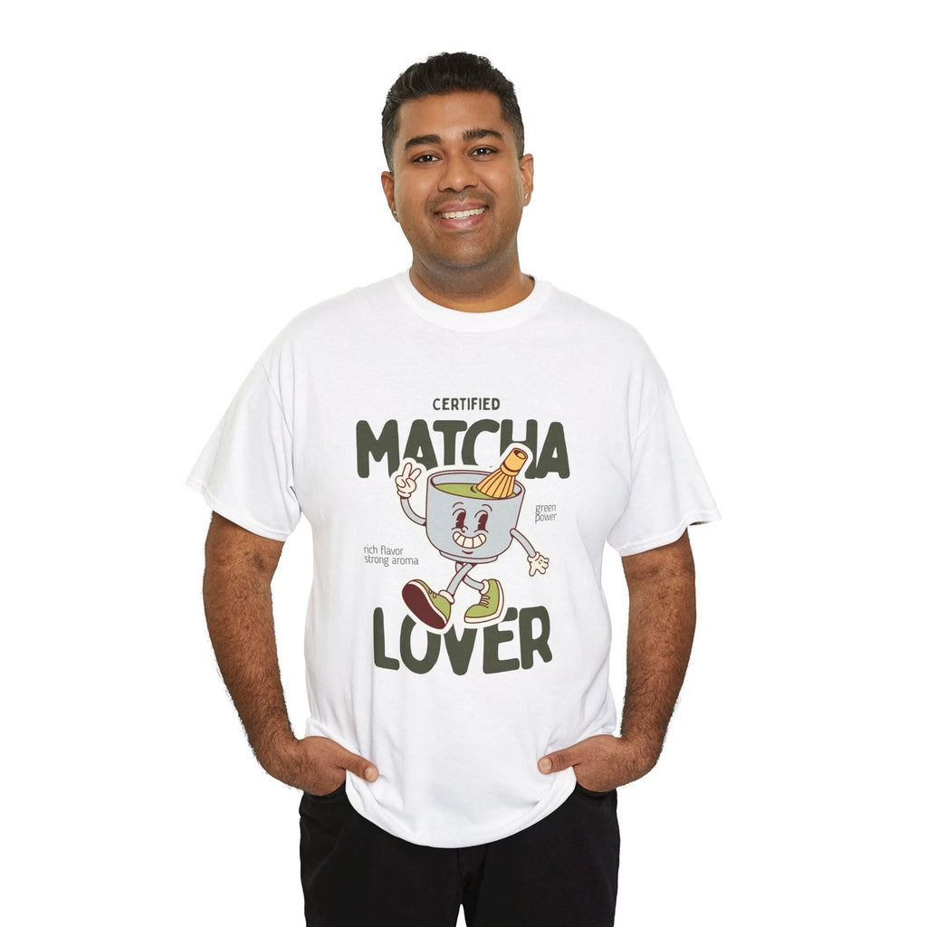 Matcha Lover Graphic Tee | Cute Matcha Cartoon Tee