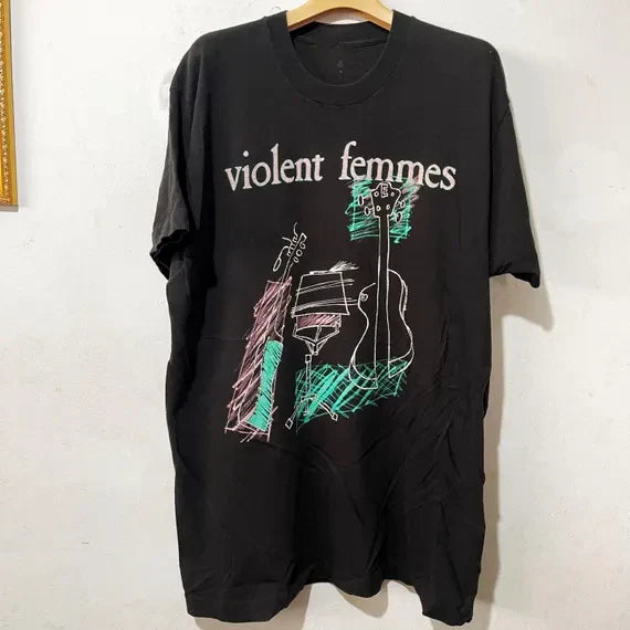 Vintage 80s Violent Femmes T-Shirt Unisex AlL Size UR009 FREE SHIPPING