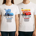 McQueen and Sally Couple T-Shirt, Cars Matching Shirt, Cute Couple Shirt