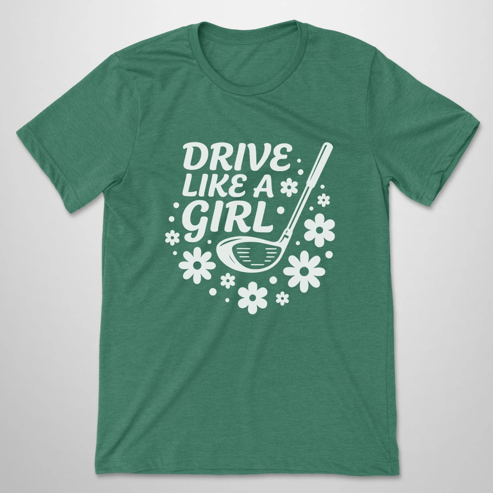 Funny Golf T Shirt Women Drive Like A Girl Graphic Tee Cute Golfer Gift for Her