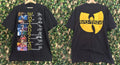 Wu-Tang Clan RZA Method Man Vintage Rap T-Shirt Streetwear Tee S-5XL