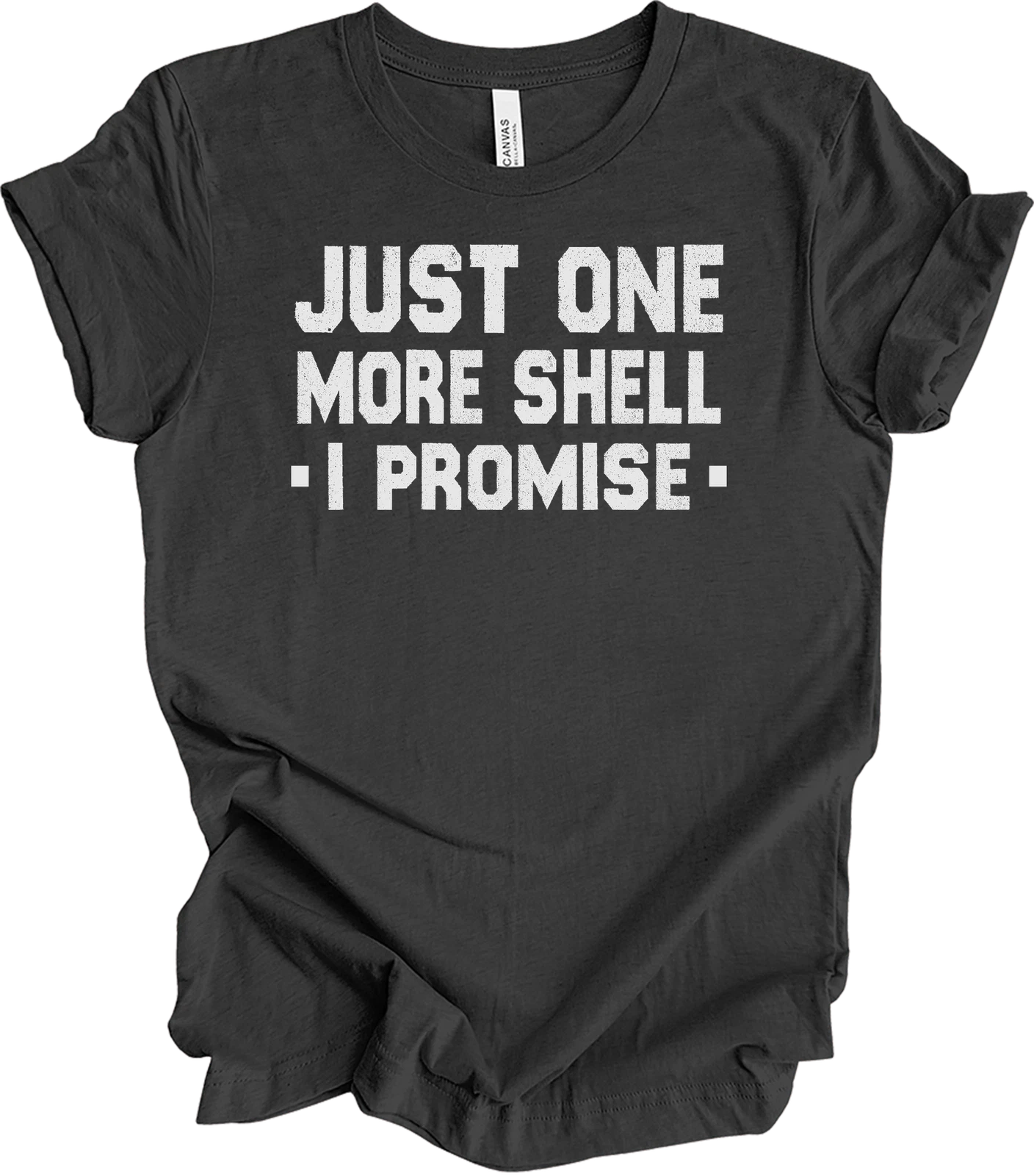 Just One More Shell I Promise T-Shirt Funny Seashell Collecting Beachcomber Gift