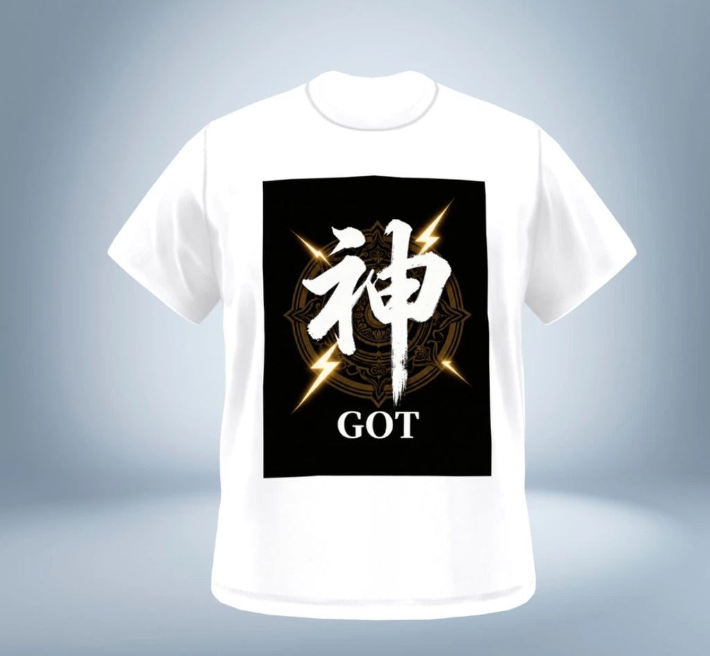 KANJI Collection - GOT - T-Shirt（White）Original Tokyo Treasures Japan